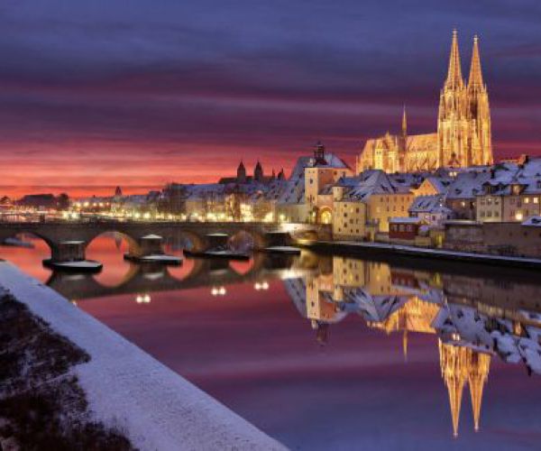 Regensburg im Winter
