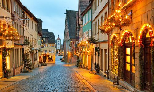 Weihnachtsmarkt in Rothenburg
