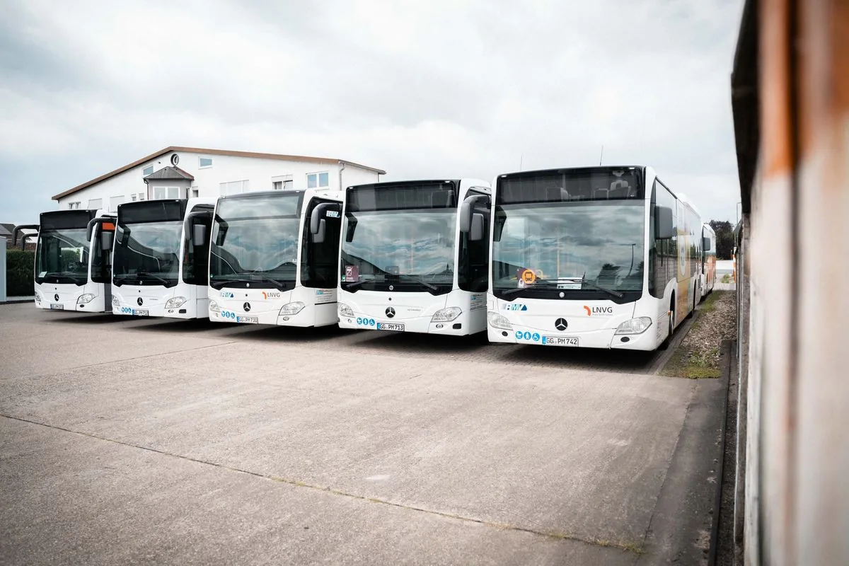 Linienbus-Flotte von MÜLLER Riedstadt