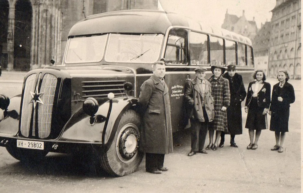 Ausflugsfahrt in den 1950er-Jahren