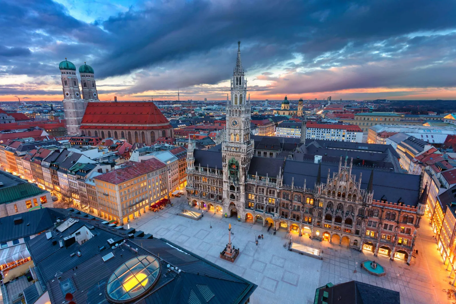 Winterliches München zum Jahreswechsel
